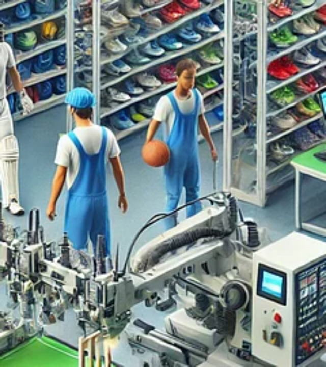 Imagen conceptual de industria deportiva